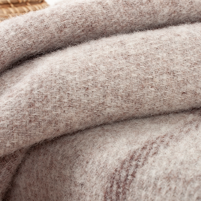 Nordisk Tekstil Toke plaid uld smoke 130x200 cm