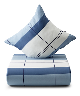 Nordisk Tekstil Interval sengesæt  140x220 cm blå