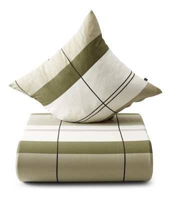 Nordisk Tekstil sengesæt interval 140x200 cm oliven