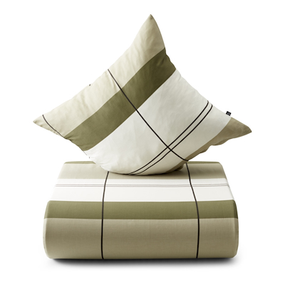 Nordisk Tekstil sengesæt interval 140x200 cm oliven