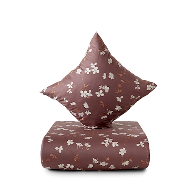 Nordisk Tekstil Annabelle sengetøj mocca 140x200 cm