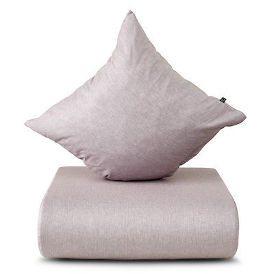 Nordisk Tekstil Chambray sengetøj lilla 140x220 cm