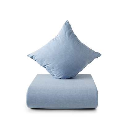Nordisk Tekstil sengesæt Chambrai blå 140x220 cm
