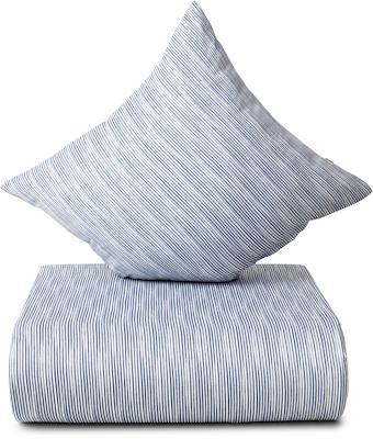 Nordisk Tekstil sengesæt blå Road 140x220 cm