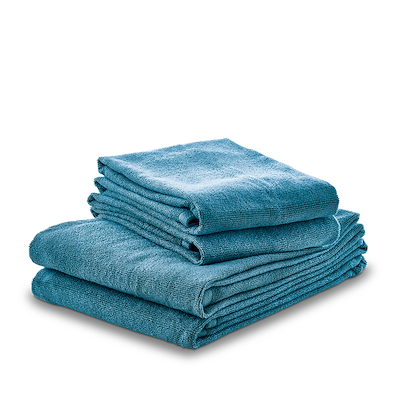 Nordisk Tekstil håndklæder blå 4 stk. 50x100/70x140 cm