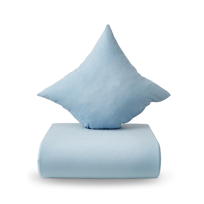 Nordisk Tekstil Nohr sengetøj lyseblå 140x220 cm