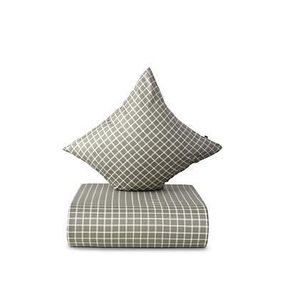 Nordisk Tekstil Folke Sengesæt oliven 140 x 220 cm