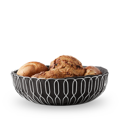 Nordisk tekstil serviet til brødkurv Ø23 cm