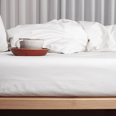 Night & Day Perscale boxlagen hvid 140x200x30 cm