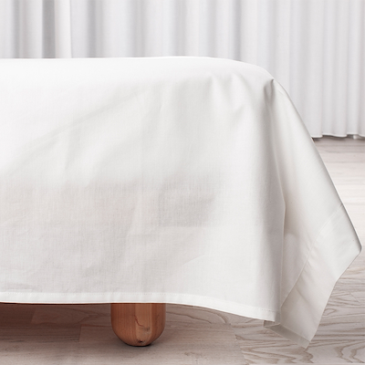 Night & Day Percale flad lagen hvid 150x250 cm