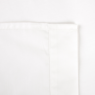 Night & Day Percale flad lagen hvid 240x260 cm