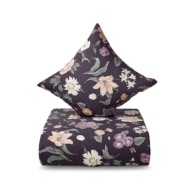 Nordisk Tekstil Mimi sengesæt grå 140 x 220 cm