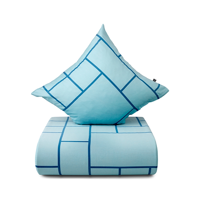 Nordisk Tekstil Karma sengesæt blå 140x200 cm 