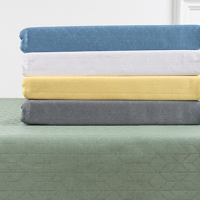 Nordisk Tekstil Lotus dug råhvid 140x270 cm