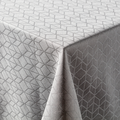 Nordisk Tekstil Lotus dug grå 140x270 cm