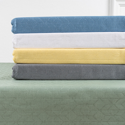 Nordisk Tekstil Lotus dug gul 140x270 cm