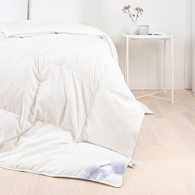 Arctic Passfjell sommerdyne hvid 140x200 cm