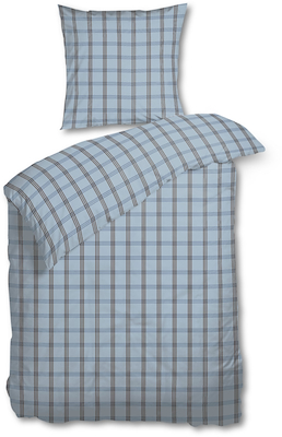 Nordisk Tekstil Hartvig sengetøj blå 140x200 cm