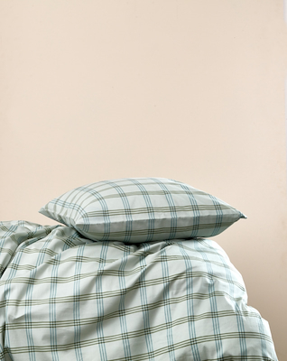 Nordisk Tekstil Hartvig sengetøj grøn 140x200 cm