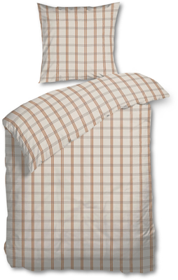 Nordisk Tekstil Hartvig sengetøj sand 140x220 cm