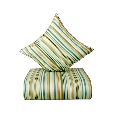 Nordisk Tekstil Korridor sengetøj grøn 140x200 cm