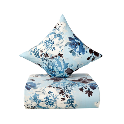 Nordisk Tekstil Samoa sengetøj lyseblå 140x200 cm