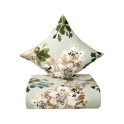 Nordisk Tekstil Samoa sengetøj grøn 140x200 cm