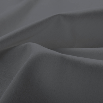 Night & Day boxlagen bomuldssatin mørkegrå 140x200 cm