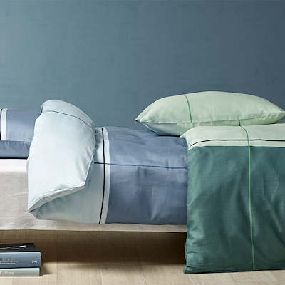 Nordisk Tekstil Detox sengetøj grøn 140x220 cm