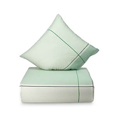 Nordisk Tekstil Detox sengetøj grøn 140x220 cm