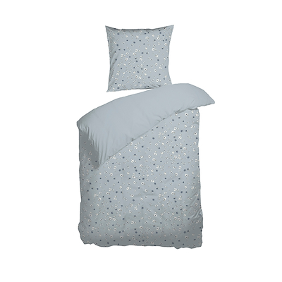 Nordisk Tekstil Garden Flower sengetøj blå 140x220 cm
