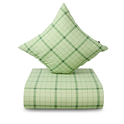 Nordisk Tekstil Mikkel sengetøj grøn 140x220 cm