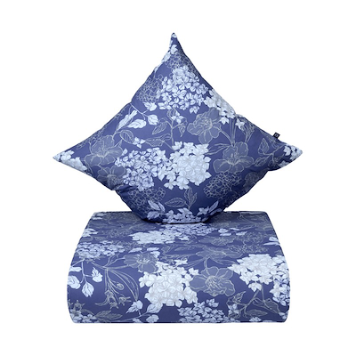 Nordisk Tekstil Hortensia sengetøj blå 140x220 cm