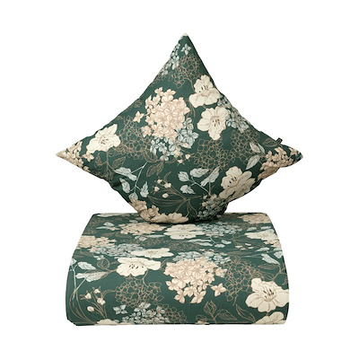 Nordisk Tekstil Hortensia sengetøj grøn 140x200 cm