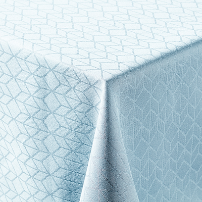 Nordisk Tekstil Lotus dug pastel blå 140x270 cm