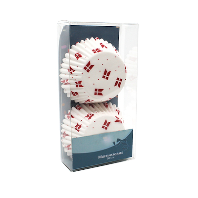 Haahr&Co muffinsforme i papir 8x5x3 cm 50 stk.
