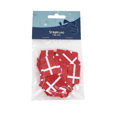Haahr&Co strøflag 150 stk.