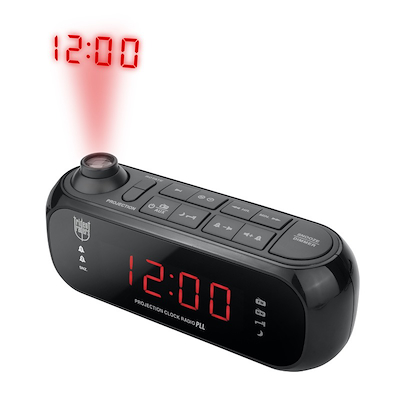 Trident Traders Vienna vækkeur med radio og projektion