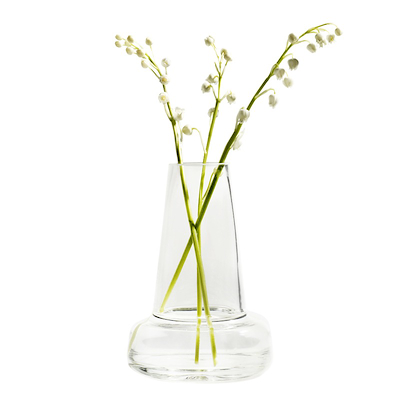 Holmegaard Flora vase klar H24 cm