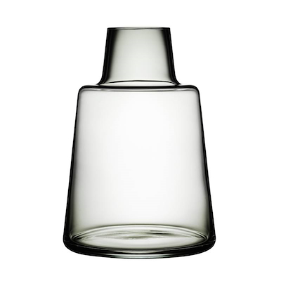 Holmegaard Flora vase Smoke 12 cm