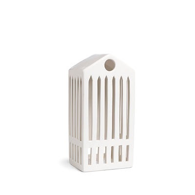 Kähler Urbania lyshus Pantheon hvid 20 cm