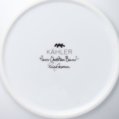 Hammershøi Christmas 2026 dyb tallerken Ø 18 cm