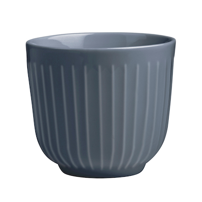 Kähler Hammershøi termokop antracitgrå 20 cl