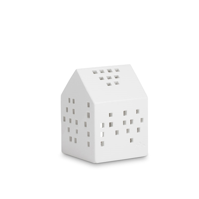 Kähler Urbania lyshus klassisk hvid 9,5 cm