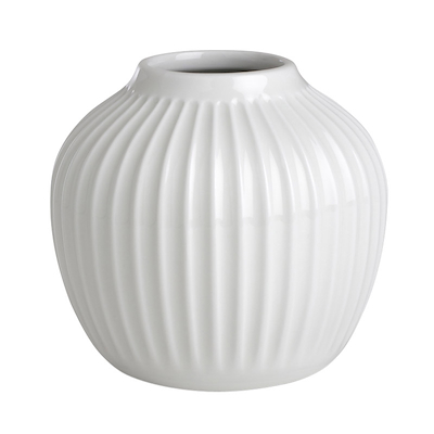 Kähler Hammershøi vase hvid 12,5 cm