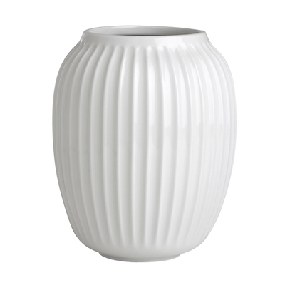Kähler Hammershøi vase hvid 20 cm