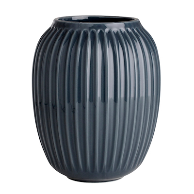 Hammershøi vase antracitgrå 20 cm 
