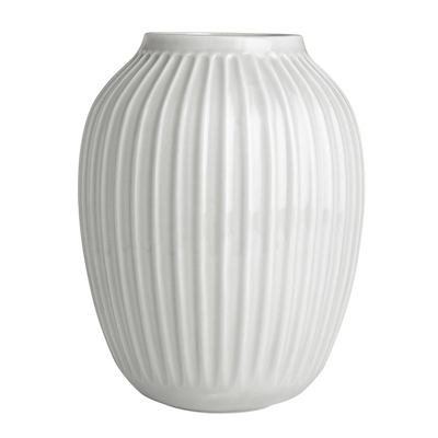 Kähler Hammershøi vase hvid 25 cm
