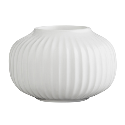 Hammershøi vase hvid 12,5 cm | Kop Kande