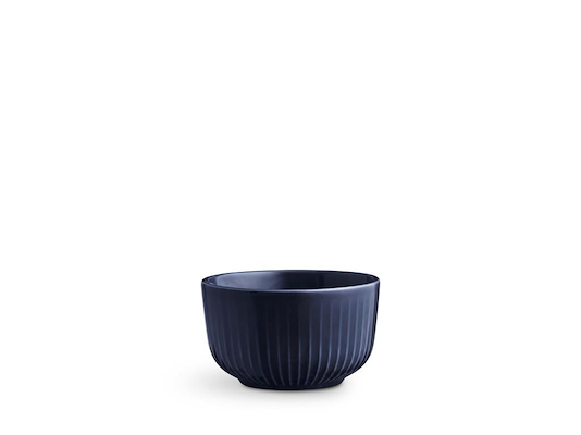 Kähler Hammershøi skål indigo blå 11 cm